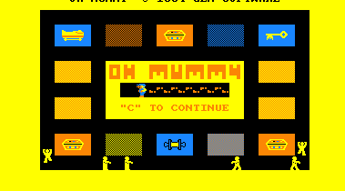 The Games That Time Forgot – Oh Mummy, Amstrad&nbsp;CPC﻿