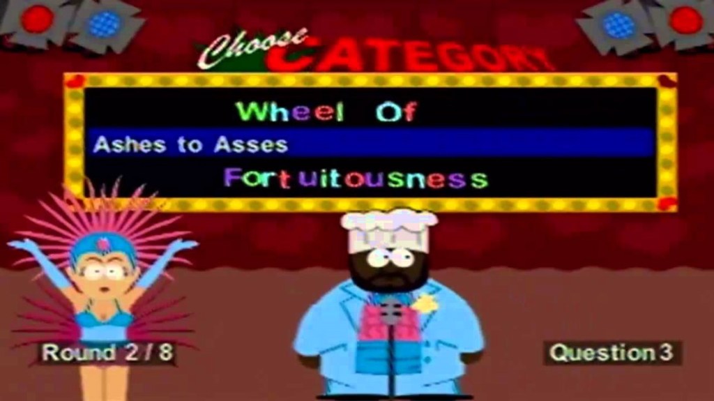 The Games That Time Forgot – South Park: Chef’s Luv Shack, Playstation&nbsp;1