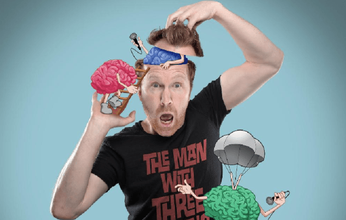 Funny at the Fringe – Jason Byrne, The Man With Three&nbsp;Brains