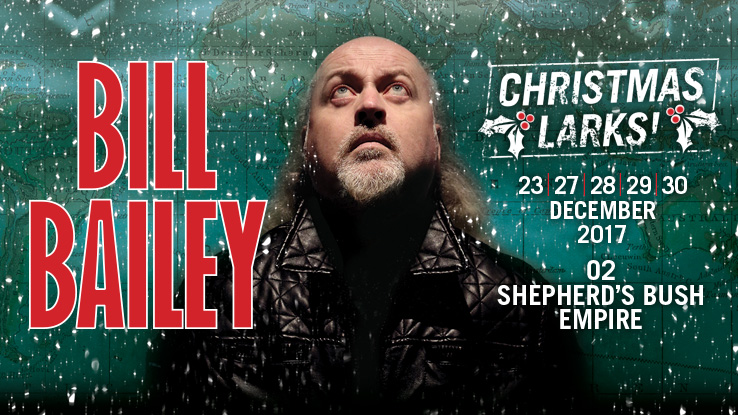 Tour of the Month – December – Bill Bailey, Christmas&nbsp;Larks