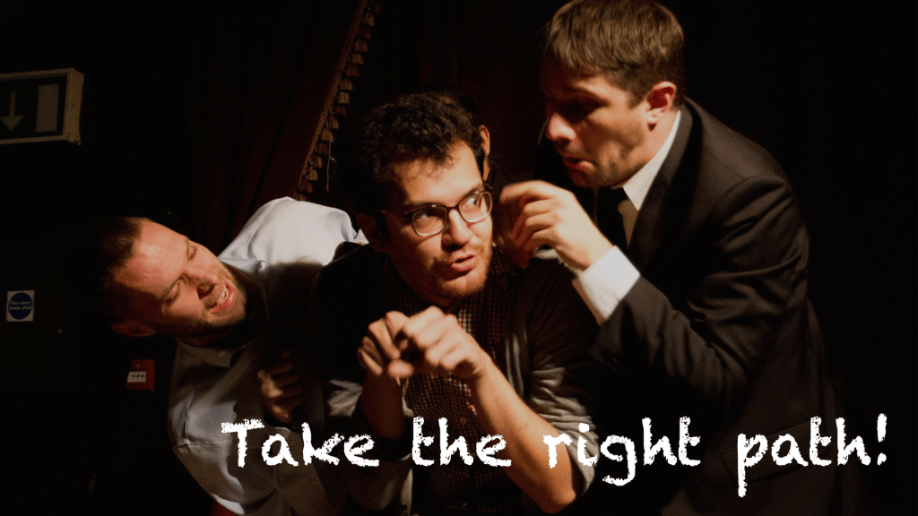 Take the right&nbsp;path!