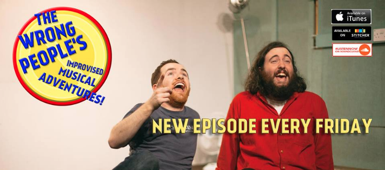 Podcast Month – INTERVIEW – The Wrong People’s Improvised Musical&nbsp;Adventures!