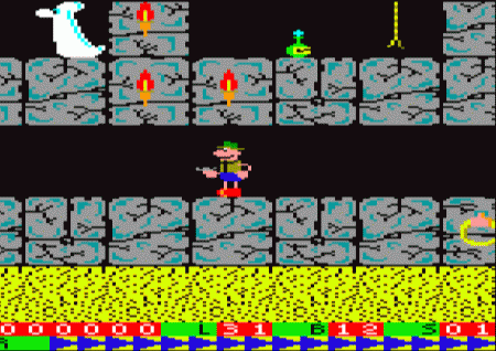The Games That Time Forgot – Roland On The Ropes, Amstrad&nbsp;CPC