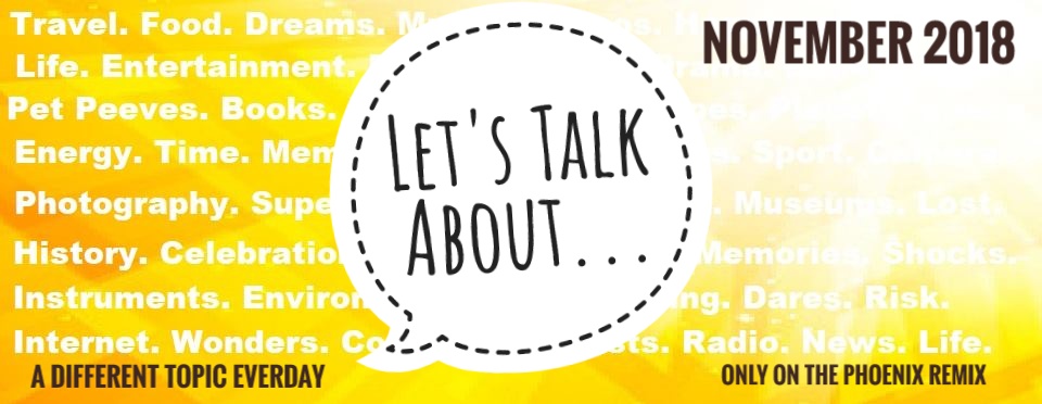 Welcome to Let’s Talk About…Month