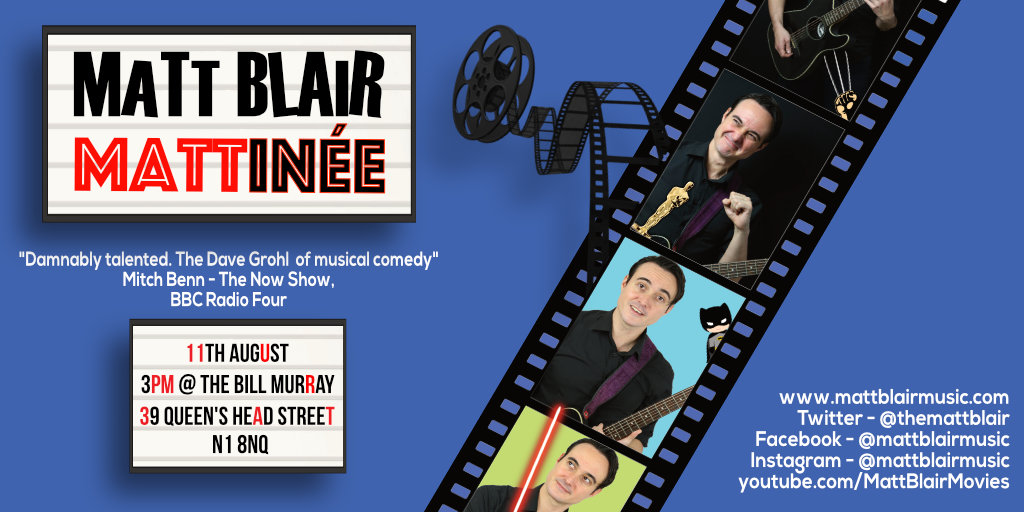 Comedy At The Camden Fringe – INTERVIEW – Matt Blair –&nbsp;Mattinée
