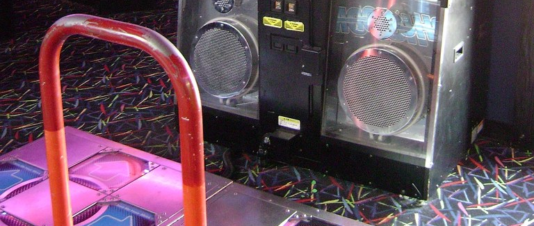 In The Games Corner – Arcade Dance&nbsp;Machines