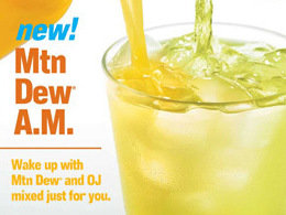 mountain dew am