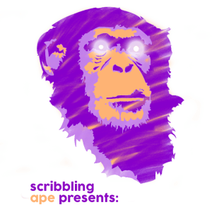 scribblign ape logo