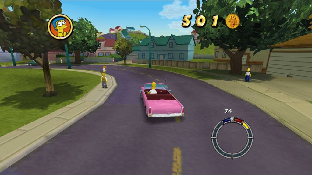 In The Games Corner – The Simpsons Hit + Run, Playstation&nbsp;2
