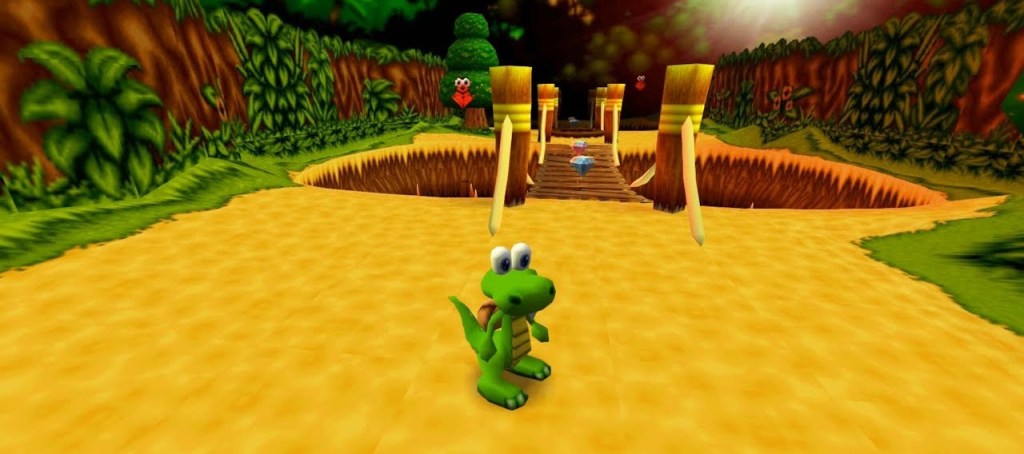 In The Games Corner – Croc 2, Playstation&nbsp;1