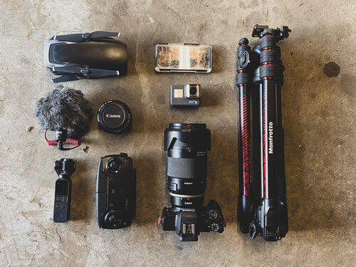 Some of my camera gear