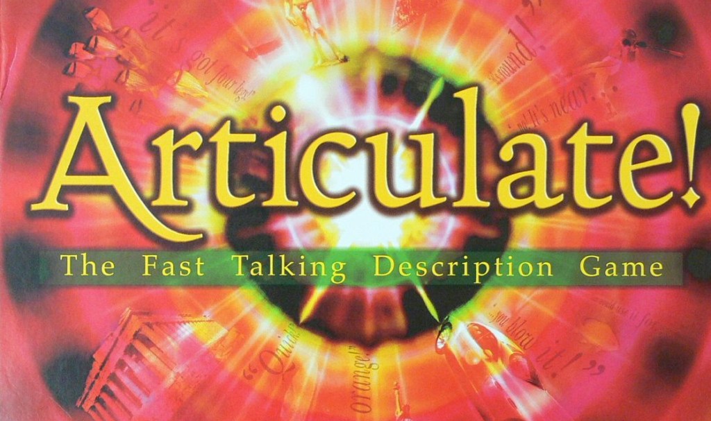 In The Games Corner – BOARD GAME MONTH –&nbsp;Articulate