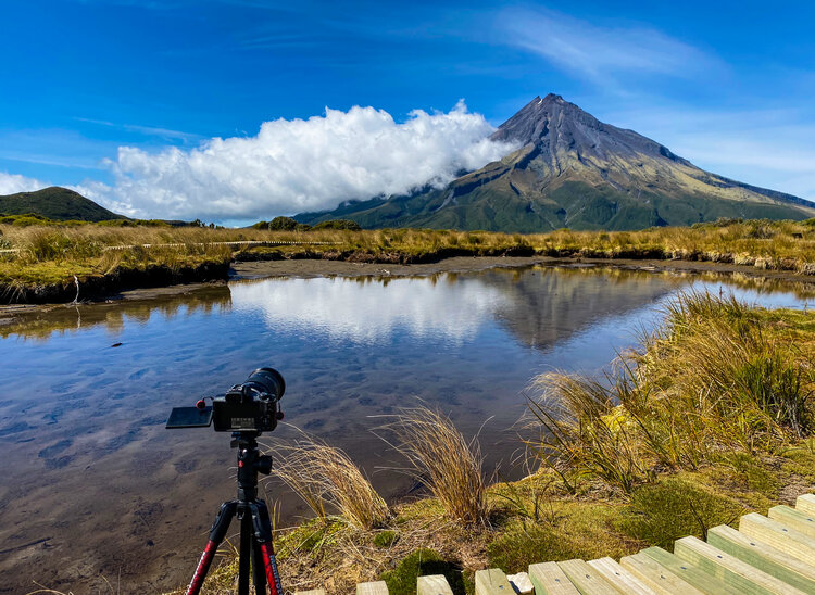 Behind the scenes at Mt Taranaki