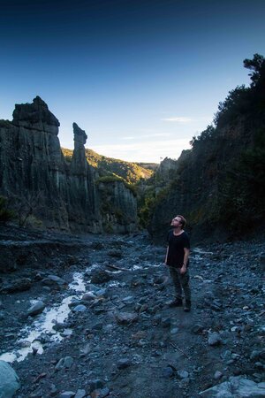 Rob admiring the view.