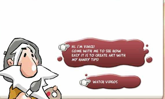 In The Games Corner – Art Academy, Nintendo&nbsp;DS