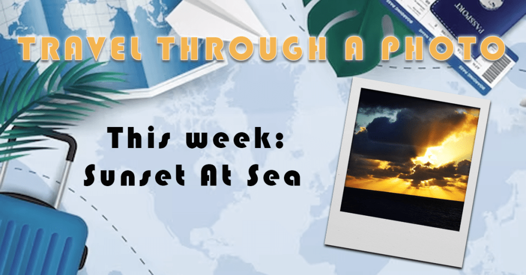 The Travel Book – Travel Through A Photo – Sunset At&nbsp;Sea